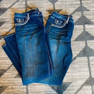 Natural reflection twin jean bundle